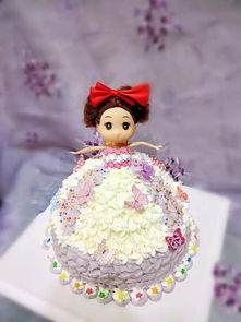 芭比公主生日蛋糕的详细做法 