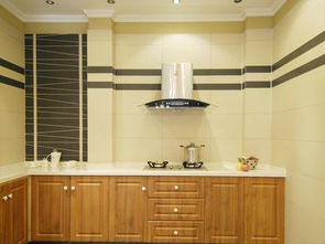 2018家庭厨房白色瓷砖贴图 房天下装修效果图 