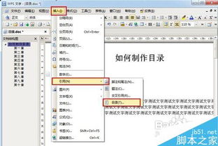在已经写好的word文档中怎么制作目录 