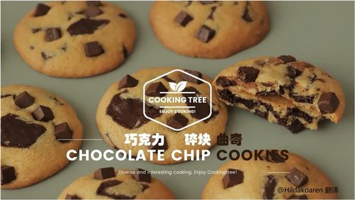 巧克力碎块曲奇 Chocolate Chip Cookies 