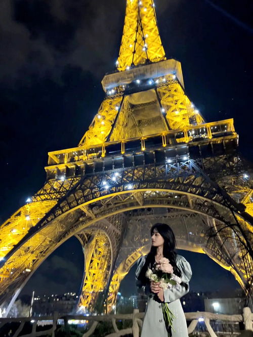 巴黎 埃菲尔铁塔的花店机位 