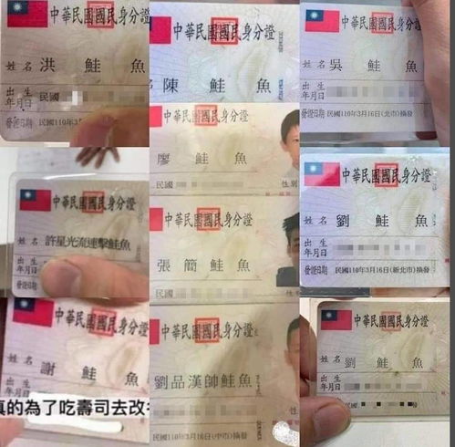 不只叫鲑鱼 台男改九字名 连中三元获免费手机