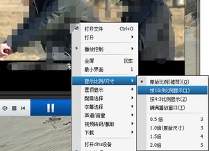 播放器画面比例怎么调成16 9或者是满屏播放 