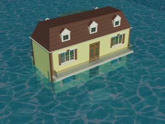 梦见房子被水淹