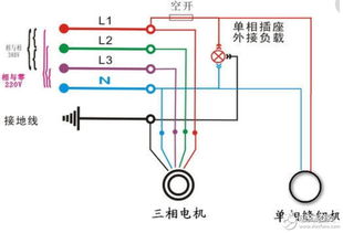 图文 视频告诉你三相电怎么接出220v