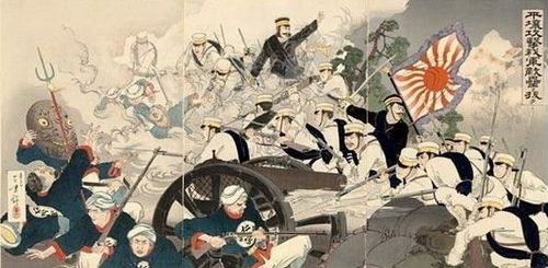 日本绘画中的甲午战争 