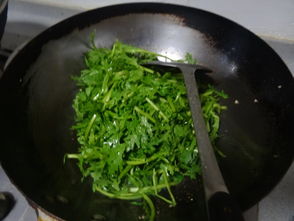 茼蒿炒肉末的做法,茼蒿炒肉末怎么做好吃,茼蒿炒肉末的家常做法 球球1102 