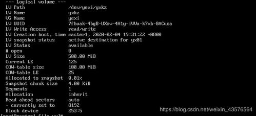 linux创建逻辑卷,Linux创建逻辑卷的详细指南