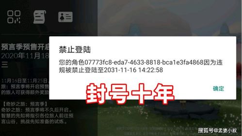 光遇代充会封号吗,引用:探索光遇代充封号的风险