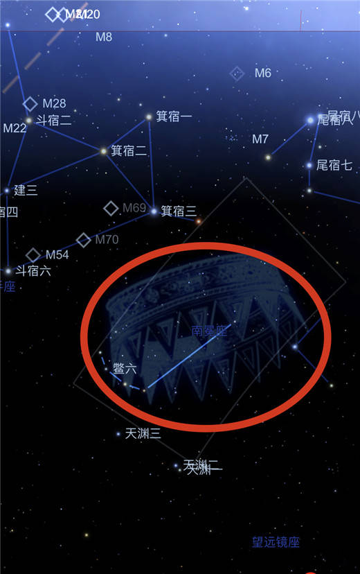 道教南斗六星画法