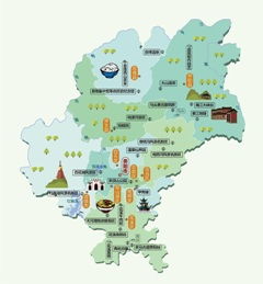 贵州省旅游地图,贵州省旅游地图攻略