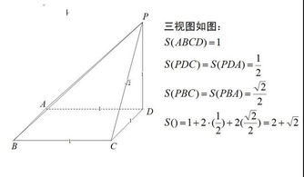 三视图题求解,我哪里算错了 