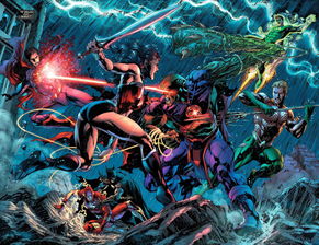漫威的英雄们在组队打灭霸的时候,DC的英雄在做什么