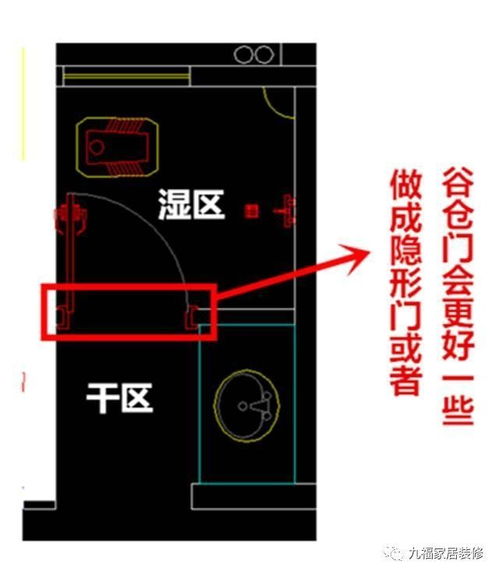 新房的入户门直对卫生间,这种不聚财的格局怎么办 