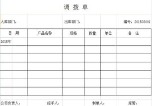 调拨方案模板(调拨报告怎么写?)