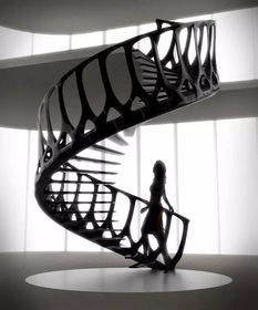 楼梯原本可以做的如此艺术 