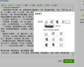 百度知道提交回答后，提示输入验证码，可是我输入了正确的验证码后没有反应怎么回事，也没有按钮啊？