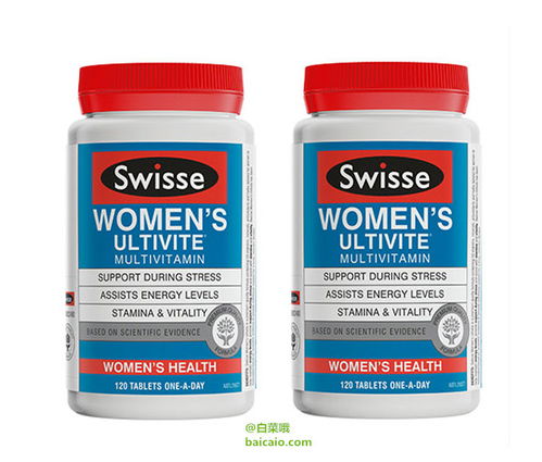 Swisse 女性复合维生素片 120片 2瓶 新低 269含税包邮 309 40