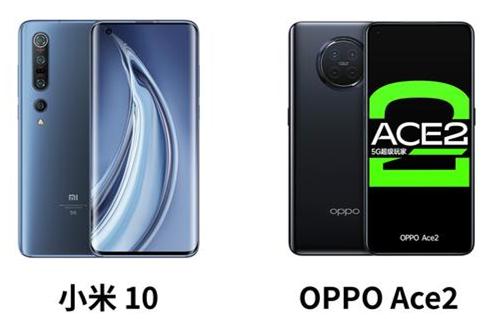 为发烧而生的小米10,对比性能小钢炮OPPO Ace2,孰强孰弱