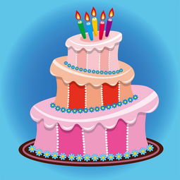粉色奶油蛋糕美味儿童卡通蛋糕生日蛋糕图片素材 模板下载 0.36MB 动漫人物大全 人物形象
