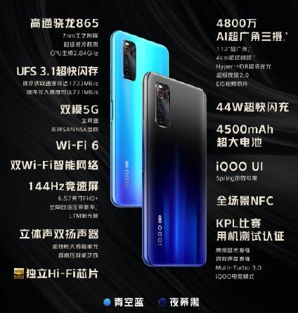 iqoo3参数,OPPORENO3 iQOO3这两个手机是哪个更好？？！-第3张图片