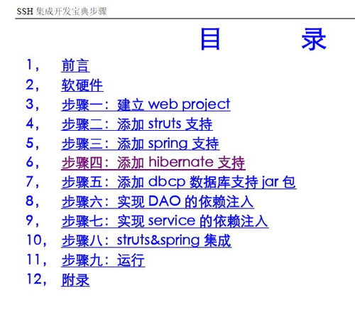 SSH框架搭建的具体步骤是什么 