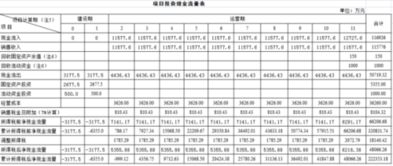 急请好心人帮忙算一下内部收益率及净现值？