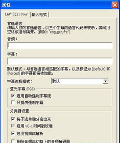 音视频解码器 LAV Filters