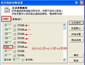 同花顺K线图的60日均线怎么调出来