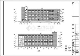 杭州某厂房门窗幕墙工程建筑设计施工图