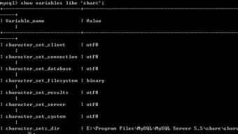 MySQL输入中文出现乱码,显示错误1366,请告诉指导 