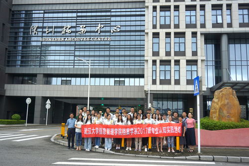 17档案团支部赴深圳开展暑期走访实习活动 