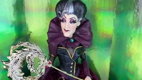迪士尼反派角色小美人鱼海巫娃娃开箱展示 Villains URSULA Designer Doll Midnight Masquerade Series