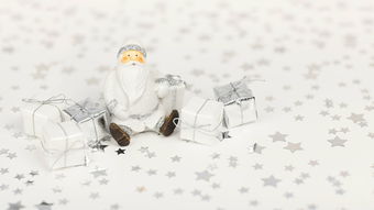 盒,庆典,圣诞节,克劳斯,脸,礼物,帽子,度假,诺埃尔,人,目前,圣诞老人,季节,传统,冬天,明星,星星 