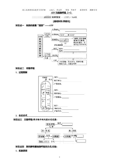 高二生物知识点总结归纳大全