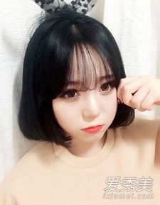 空气刘海持续大热 2015女生超美发型图片