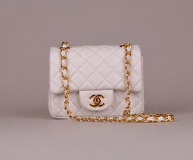 Chanel原单女包 香奈儿顶级NIMI 2.55时尚链条斜背包 1115白羊金原版皮