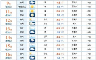 上海天气情况