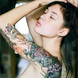 俄罗斯个性美女摄影师Ira Chernova纹身写真 