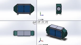 2000风量活性炭吸附过滤箱