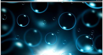 美丽蓝色水泡气泡上升高清背景视频视频素材 模板下载 LED视频背景视频大全 编号 18088015 