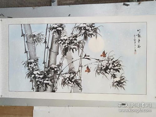 真正的名家国画 真迹纯手绘 14 尺寸68 135厘米 已托装裱直接装框 品相都还是不错的 尺寸是画心尺寸 大师杰作 