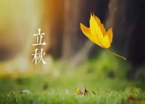 立秋,祝福 