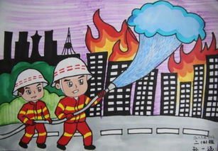 作文绘画作品获奖名单公布 快来看看孩子们眼中的消防吧