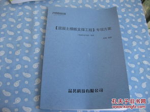 混凝土模板支撑工程 专项方案 专家论证方案部分