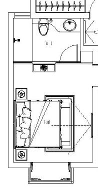 主卧内卫生间门朝向室内 风水上不知道有没有问题 