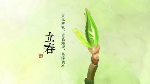 二十四节气 立春