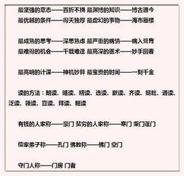 名师分享 小升初语文必考课外知识,错过太可惜 