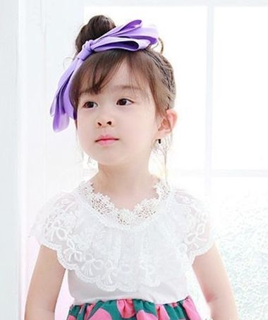 韩式小女孩发型盘发步骤 小女孩简单盘发发型 发型师姐 