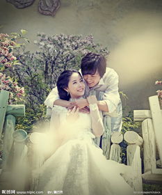 生活中的 演戏中的情侣 韩国 伉俪 婚纱 结婚 结婚照 开心图片 